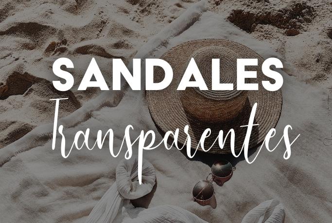 Les sandales transparentes, l’accessoire phare de l’été 2025