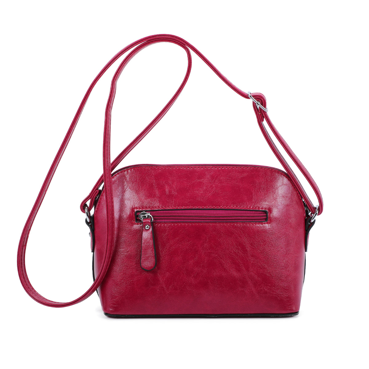 Sac bandoulière femme Ines Delaure 1682048 rose – vue 3