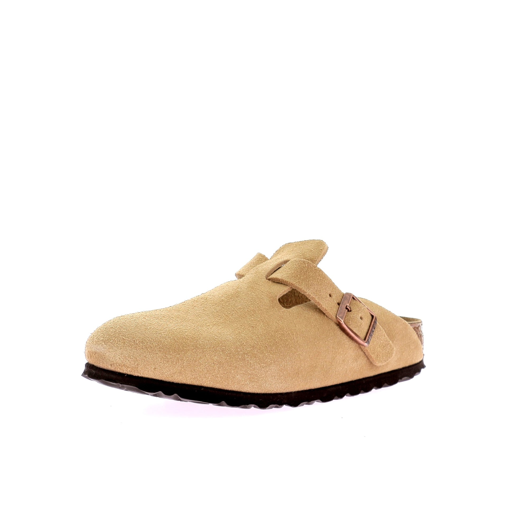 Mules & clogs BIRKENSTOCK BOSTON SUEDE LEATHER 1026164 Camel