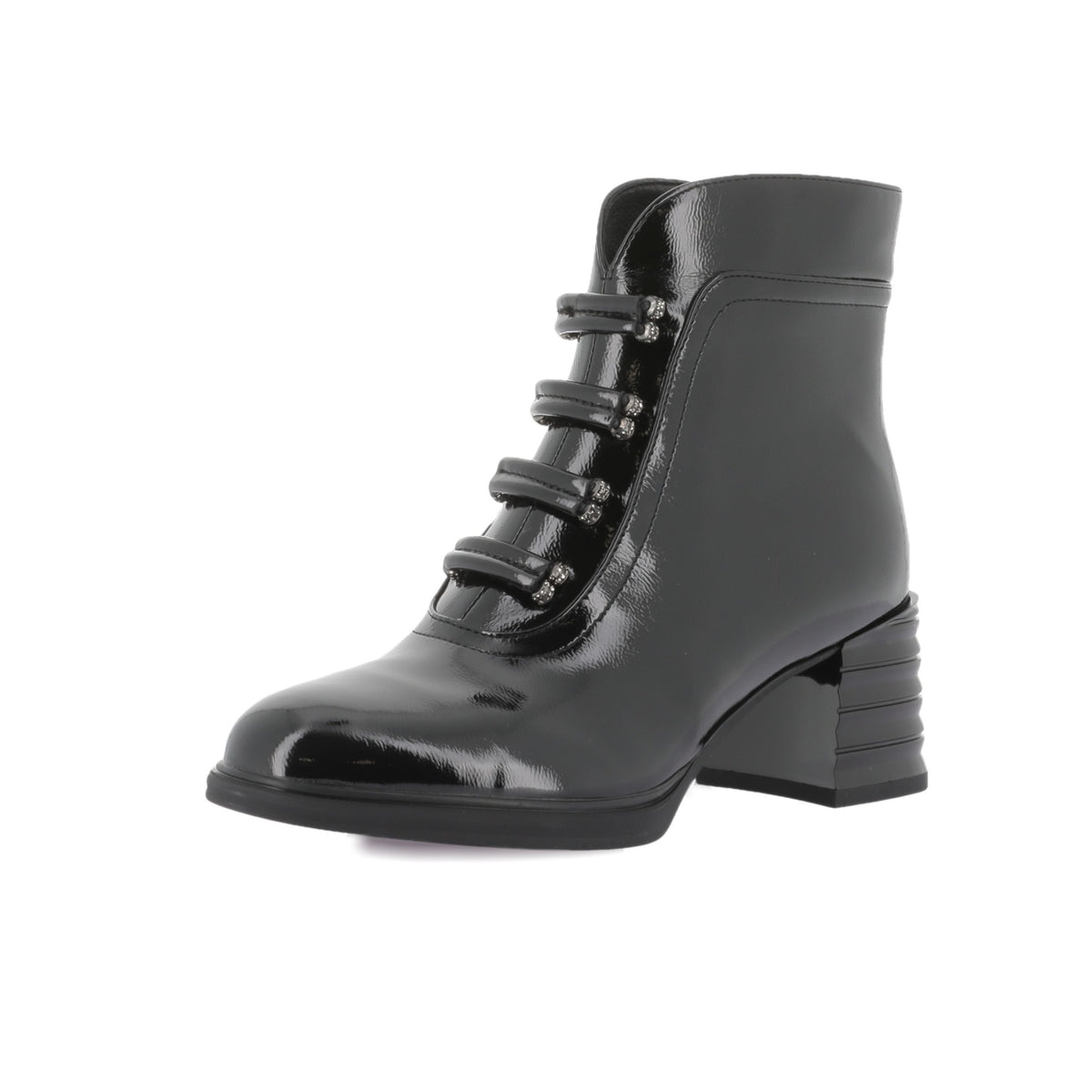 Bottines femme Maison Mansa L'Originale B809-N1708G noir – vue 2