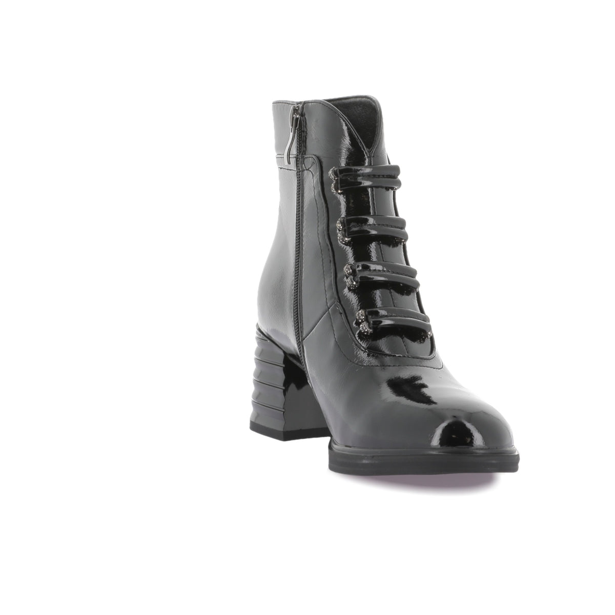 Bottines femme Maison Mansa L'Originale B809-N1708G noir – vue 3
