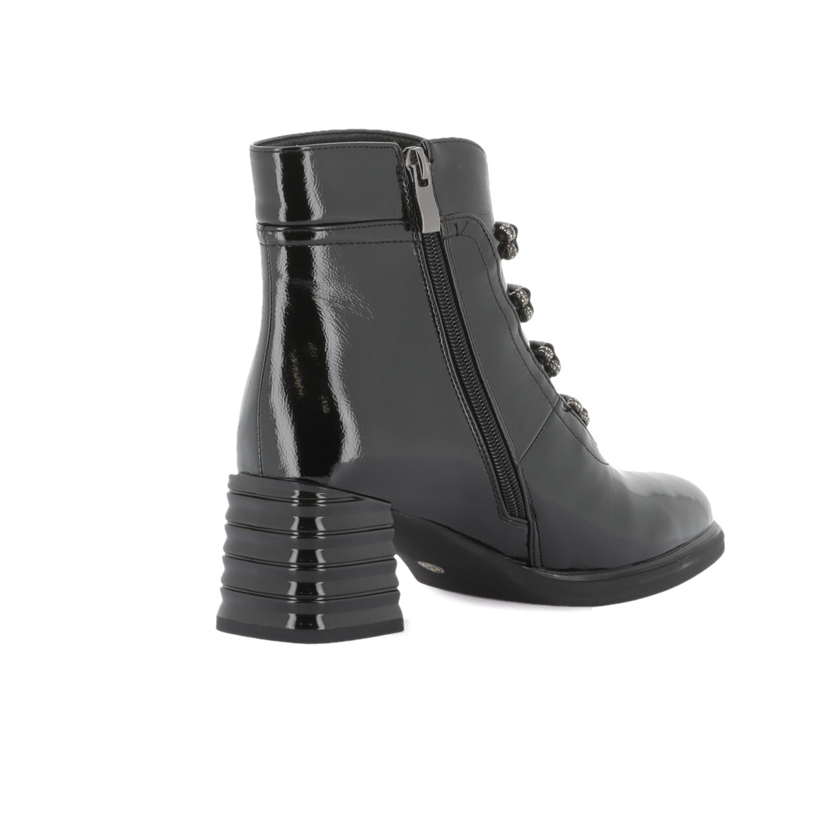 Bottines femme Maison Mansa L'Originale B809-N1708G noir – vue 4