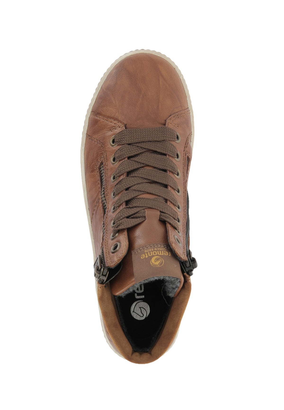 Baskets femme Remonte D0772-22 marron – vue 5