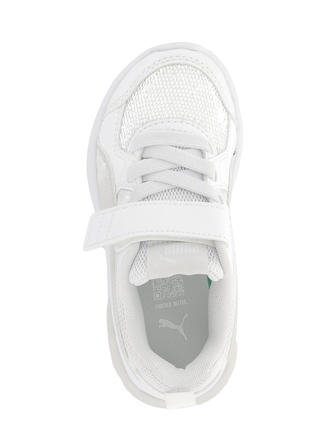 Baskets enfant Puma X Ray 4 LT blanc – vue 5