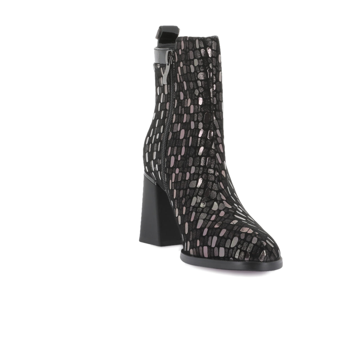 Bottines femme Maison Mansa Malpighia gris – vue 3