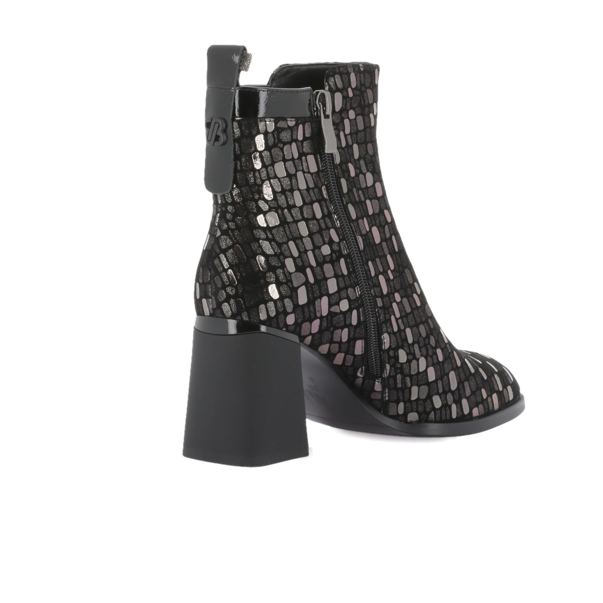 Bottines femme Maison Mansa Malpighia gris – vue 4