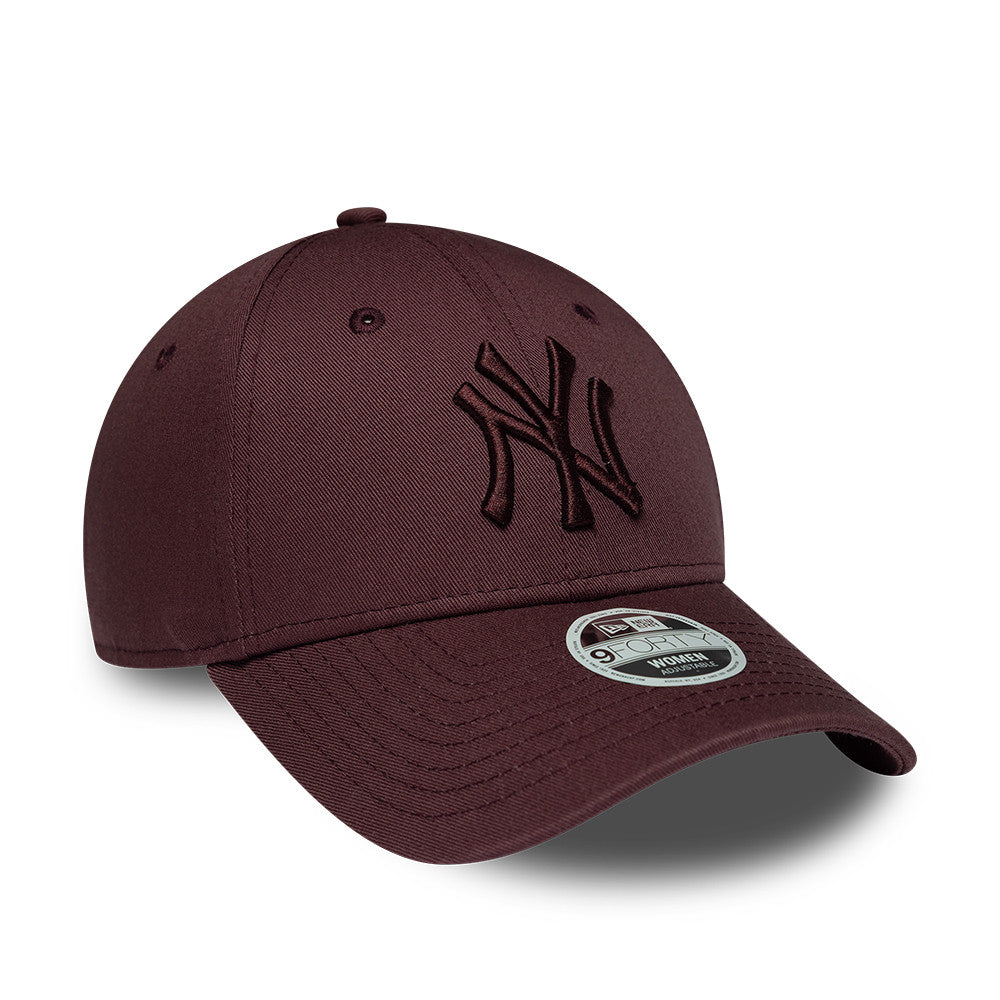 Casquette femme New Era 9FORTY League Essential MLB Ny Yankees marron – vue 3