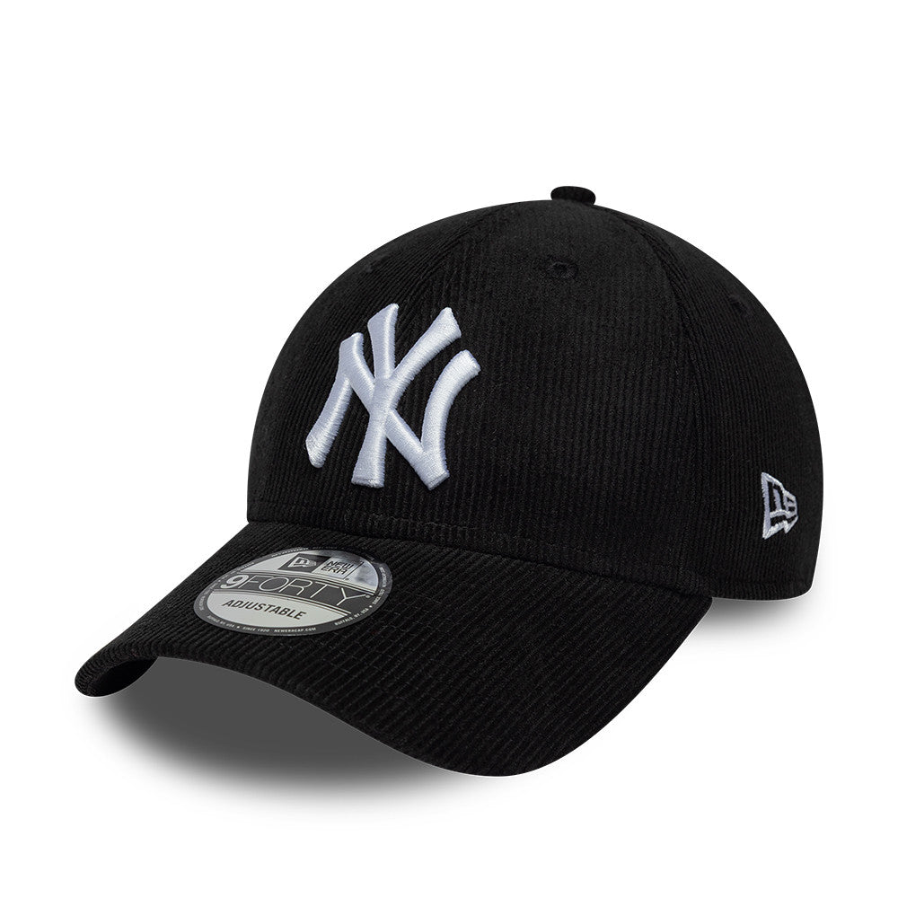 Casquette homme New Era 9FORTY Entry Cord MLB Ny Yankees noir – vue 1