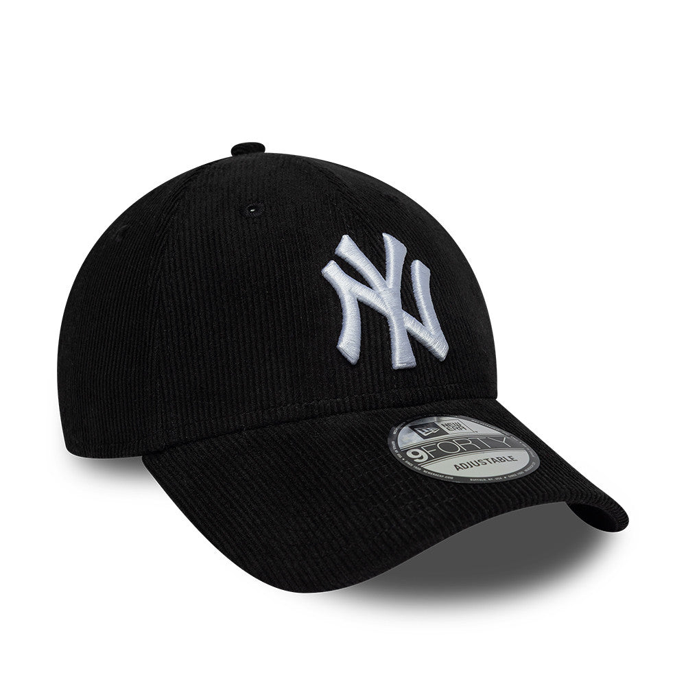 Casquette homme New Era 9FORTY Entry Cord MLB Ny Yankees noir – vue 3