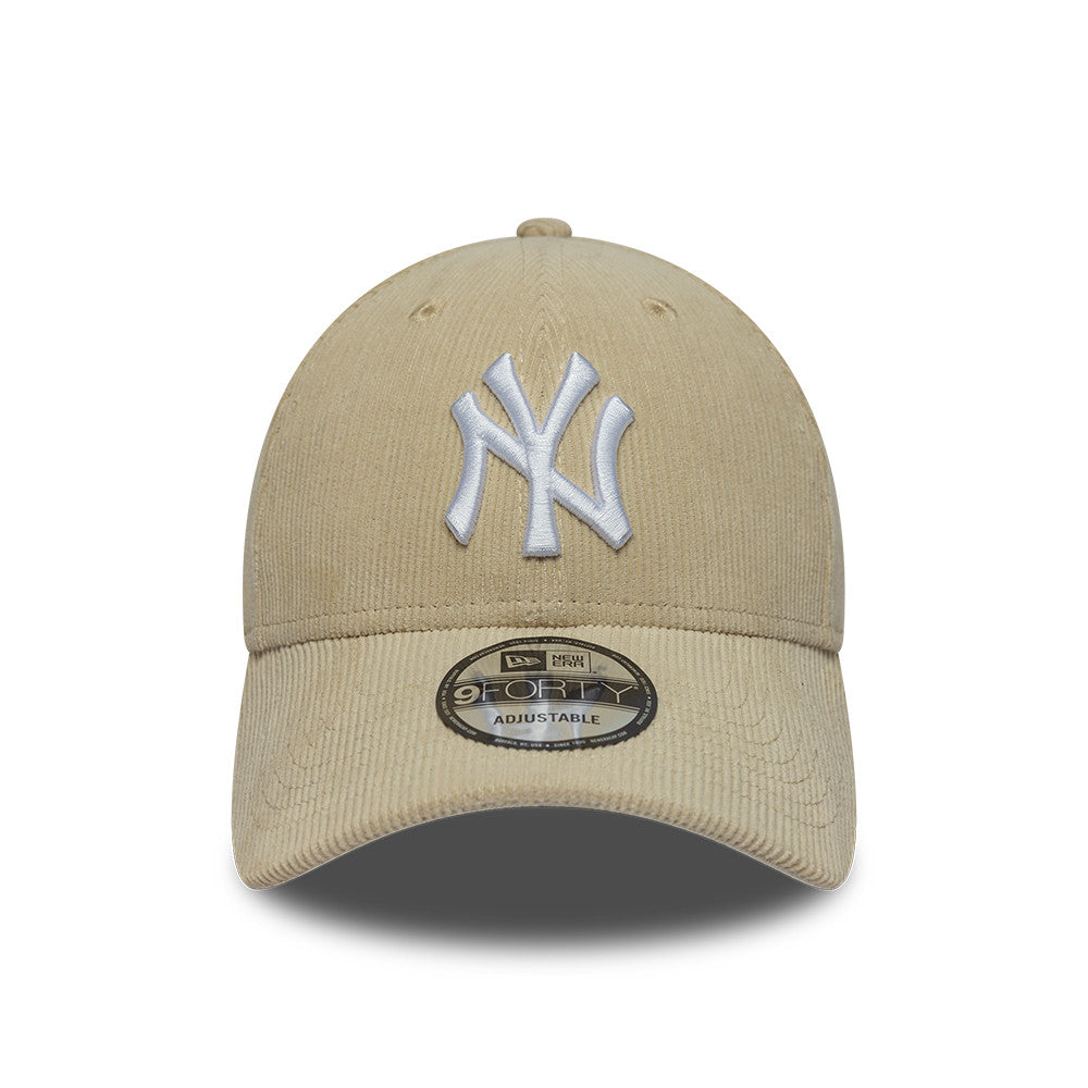 Casquette homme New Era 9FORTY Entry Cord MLB Ny Yankees beige – vue 2