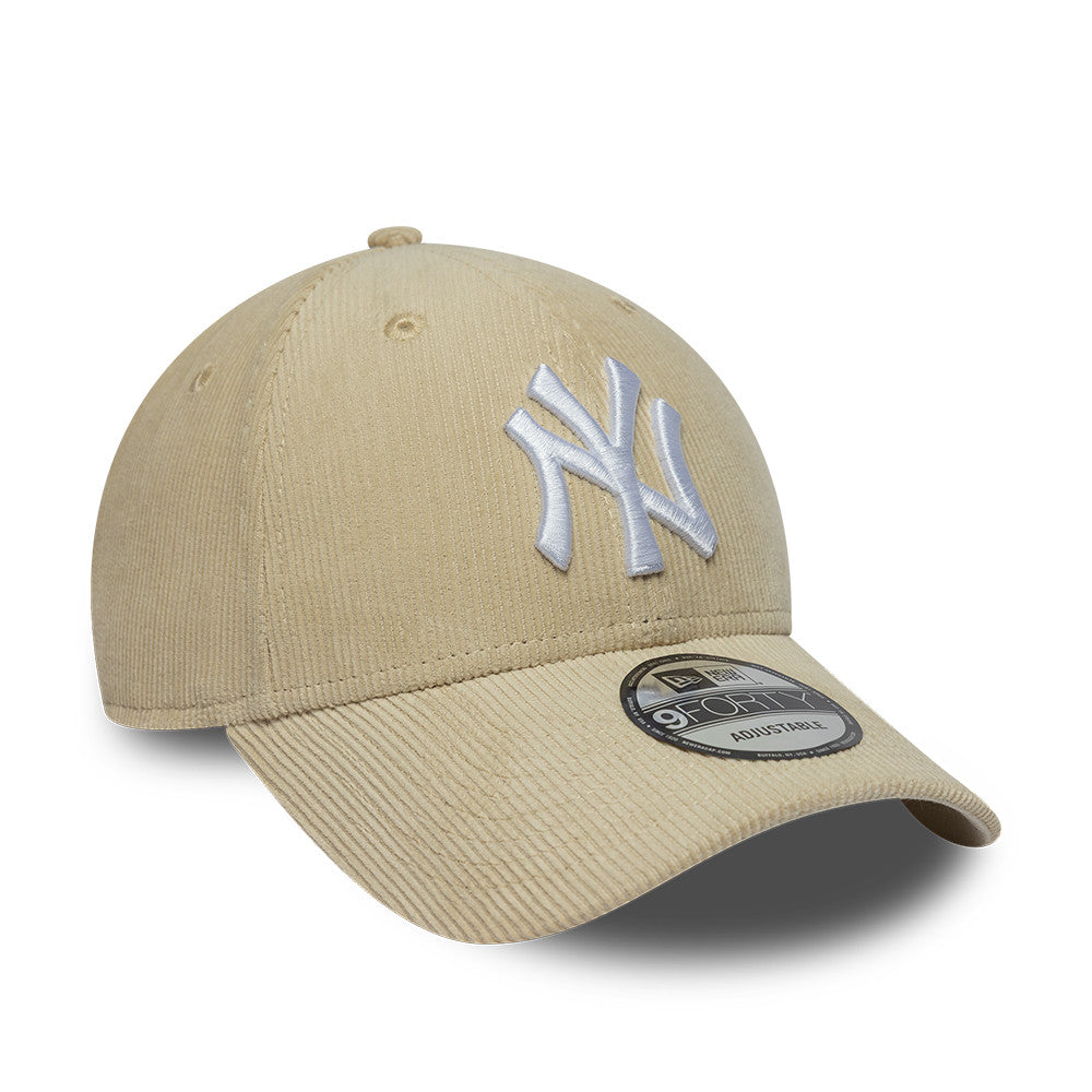 Casquette homme New Era 9FORTY Entry Cord MLB Ny Yankees beige – vue 3