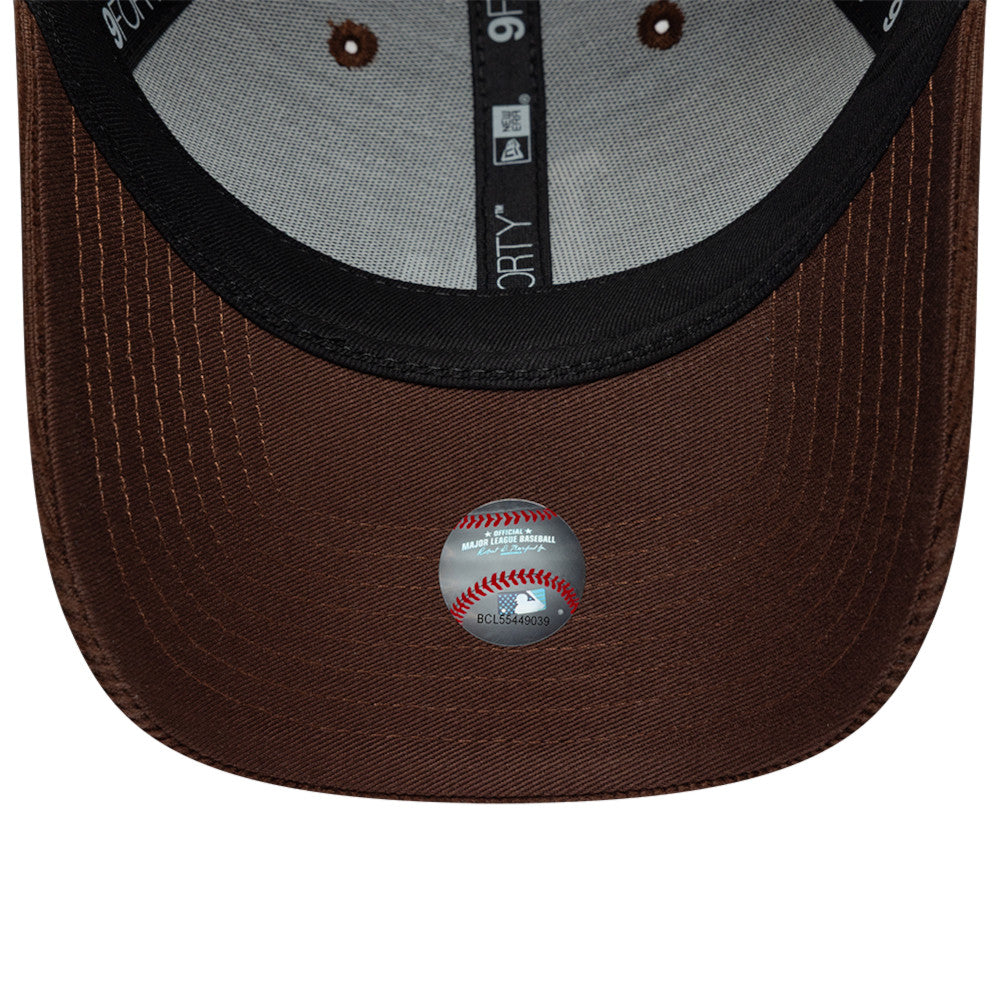 Casquette homme New Era 9FORTY Entry Cord MLB La Dodgers marron – vue 5