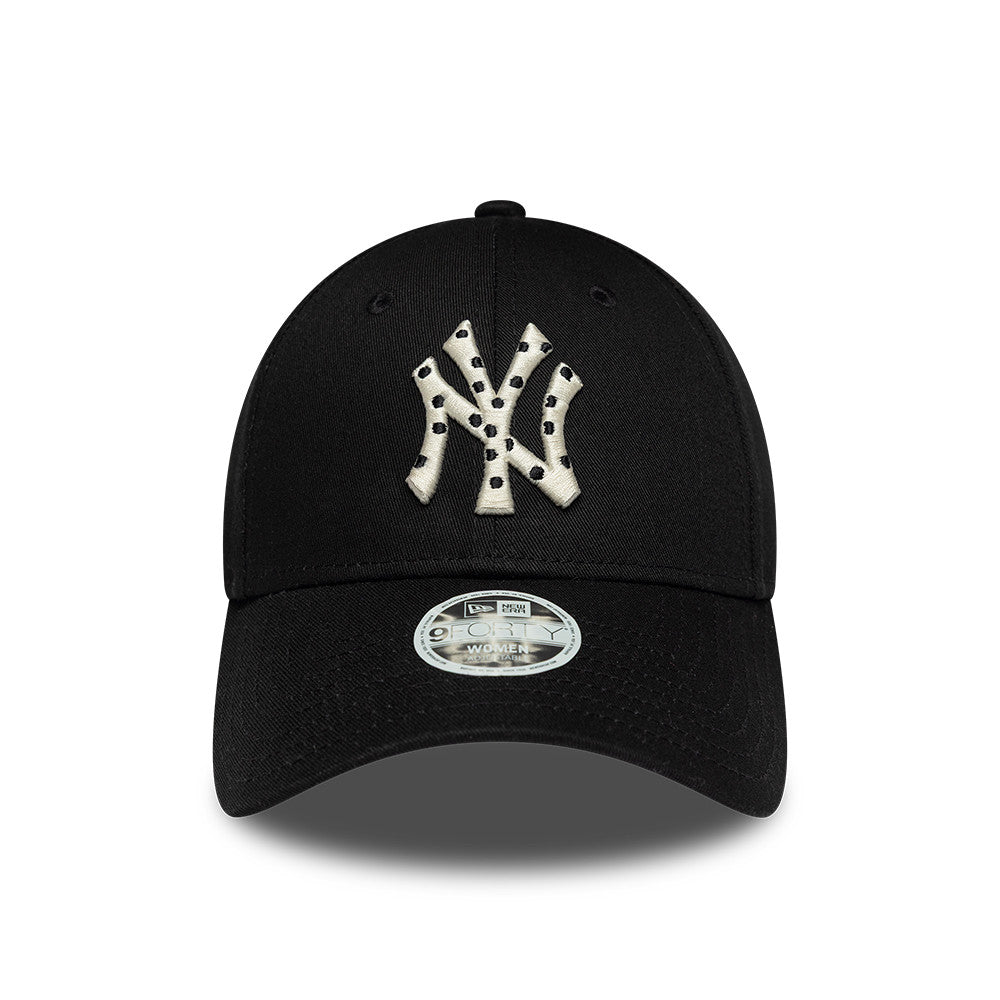 Casquette femme New Era 9FORTY Infill MLB Ny Yankees noir – vue 2