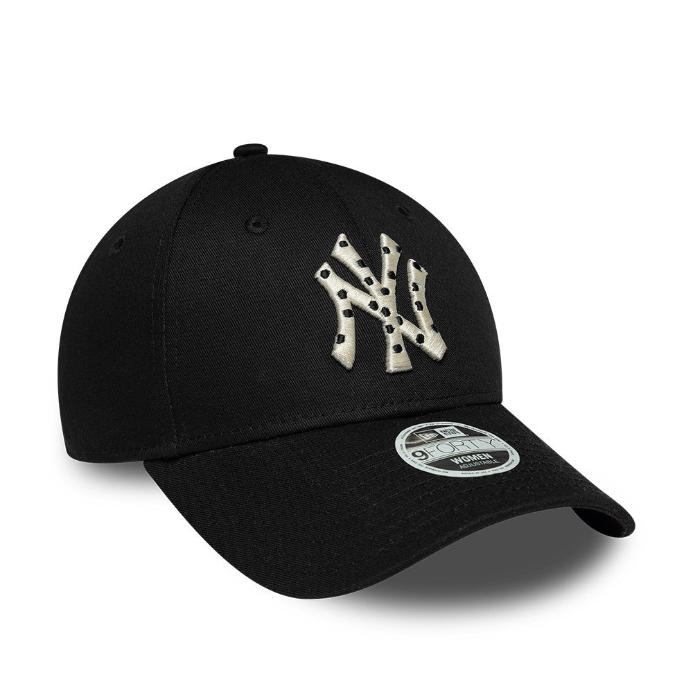 Casquette femme New Era 9FORTY Infill MLB Ny Yankees noir – vue 3