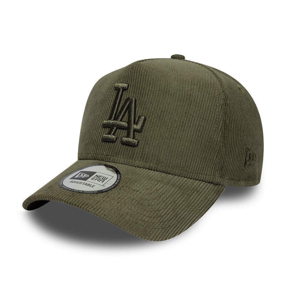 Casquette homme New Era E-Frame Entry Cord MLB La Dodgers kaki – vue 1