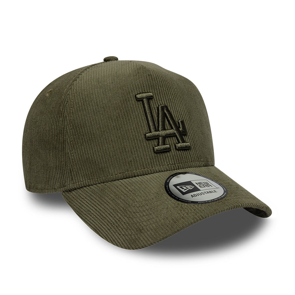 Casquette homme New Era E-Frame Entry Cord MLB La Dodgers kaki – vue 3