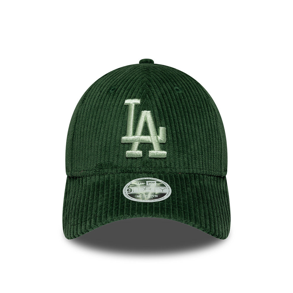 Casquette femme New Era 9FORTY M-Crown Chunky Cord MLB La Dodgers vert – vue 2