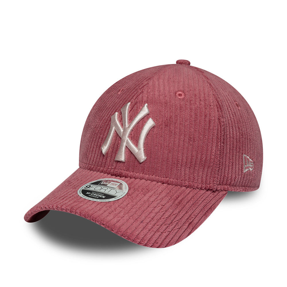 Casquette femme New Era 9FORTY M-Crown Chunky Cord MLB Ny Yankees rose – vue 1