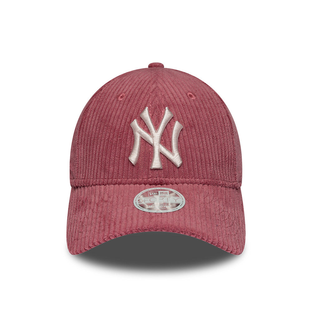 Casquette femme New Era 9FORTY M-Crown Chunky Cord MLB Ny Yankees rose – vue 2