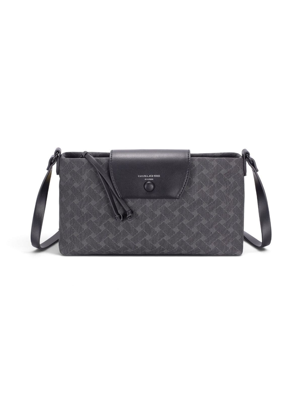 Sac bandoulière femme David Jones CM8686 noir – vue 1