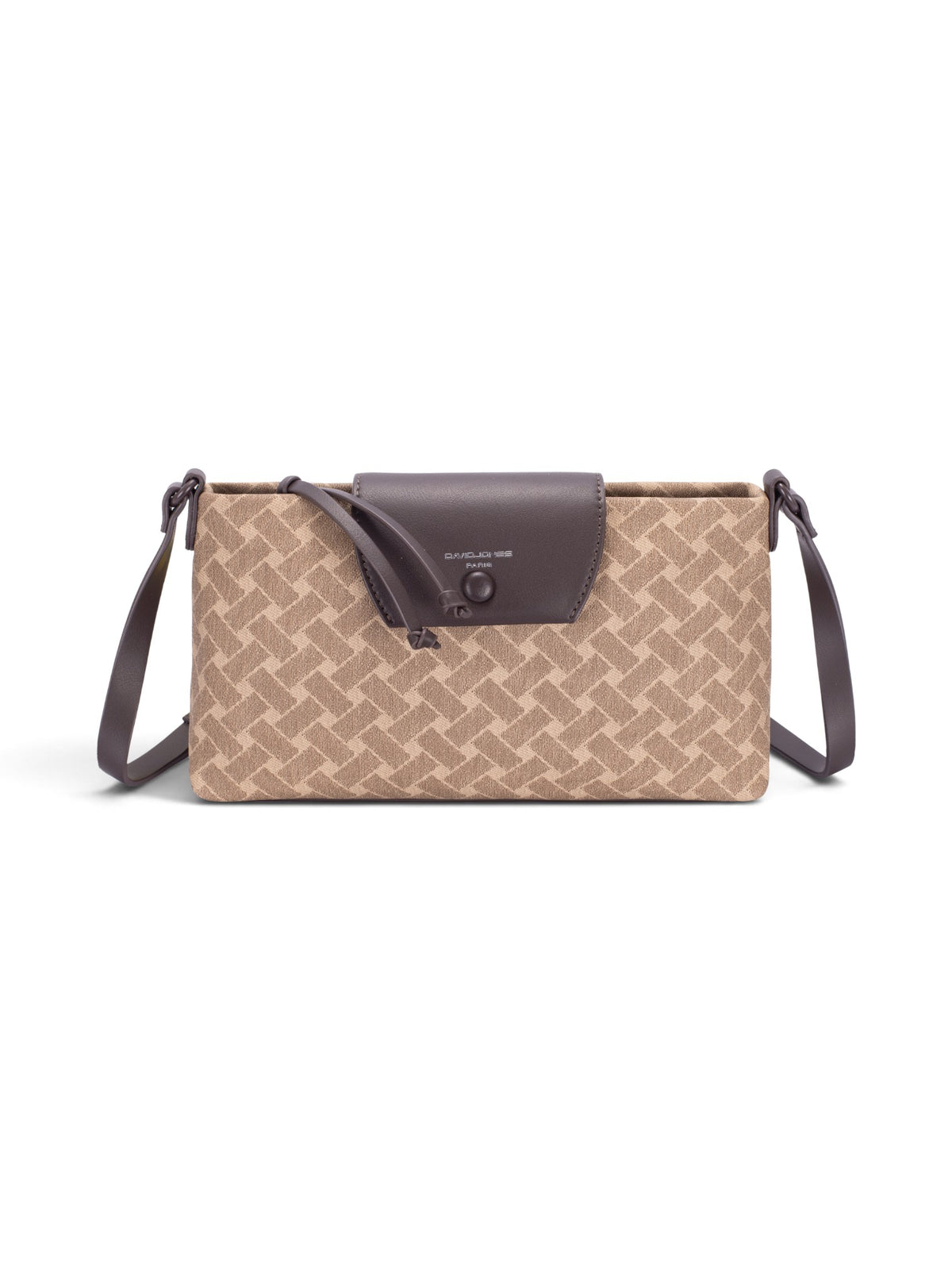 Sac bandoulière femme David Jones CM8686 rouge – vue 2