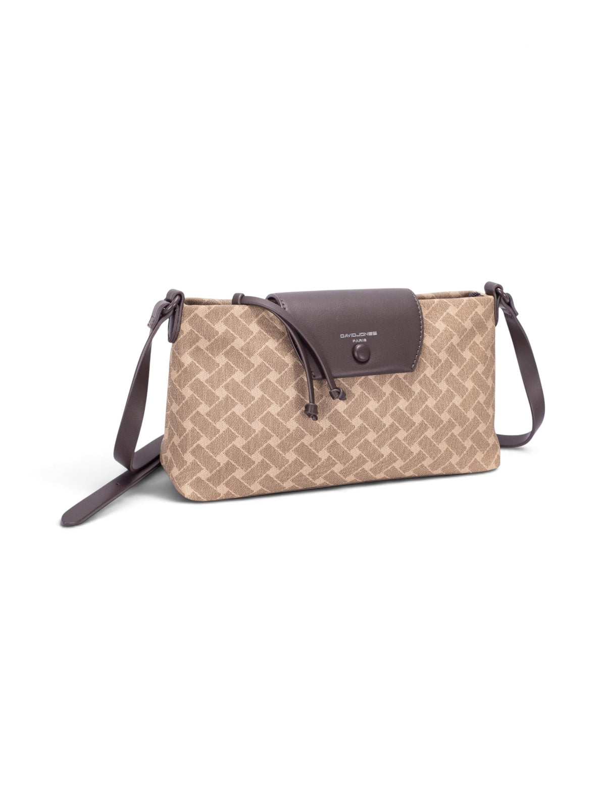 Sac bandoulière femme David Jones CM8686 rouge – vue 4