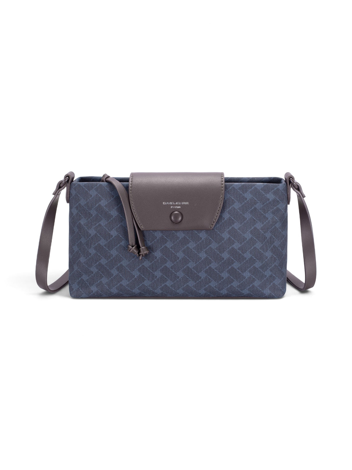 Sac bandoulière femme David Jones CM8686 bleu – vue 1