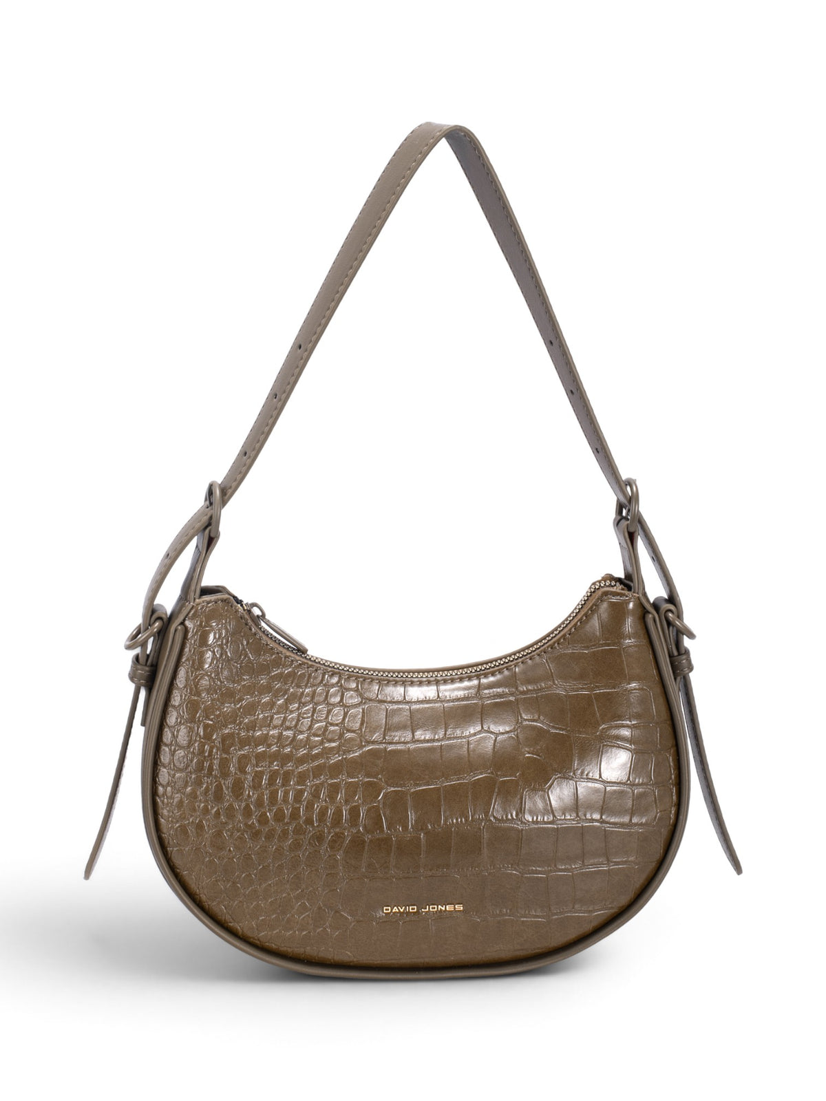 Sac une anse femme David Jones CM8314-1 gris – vue 1