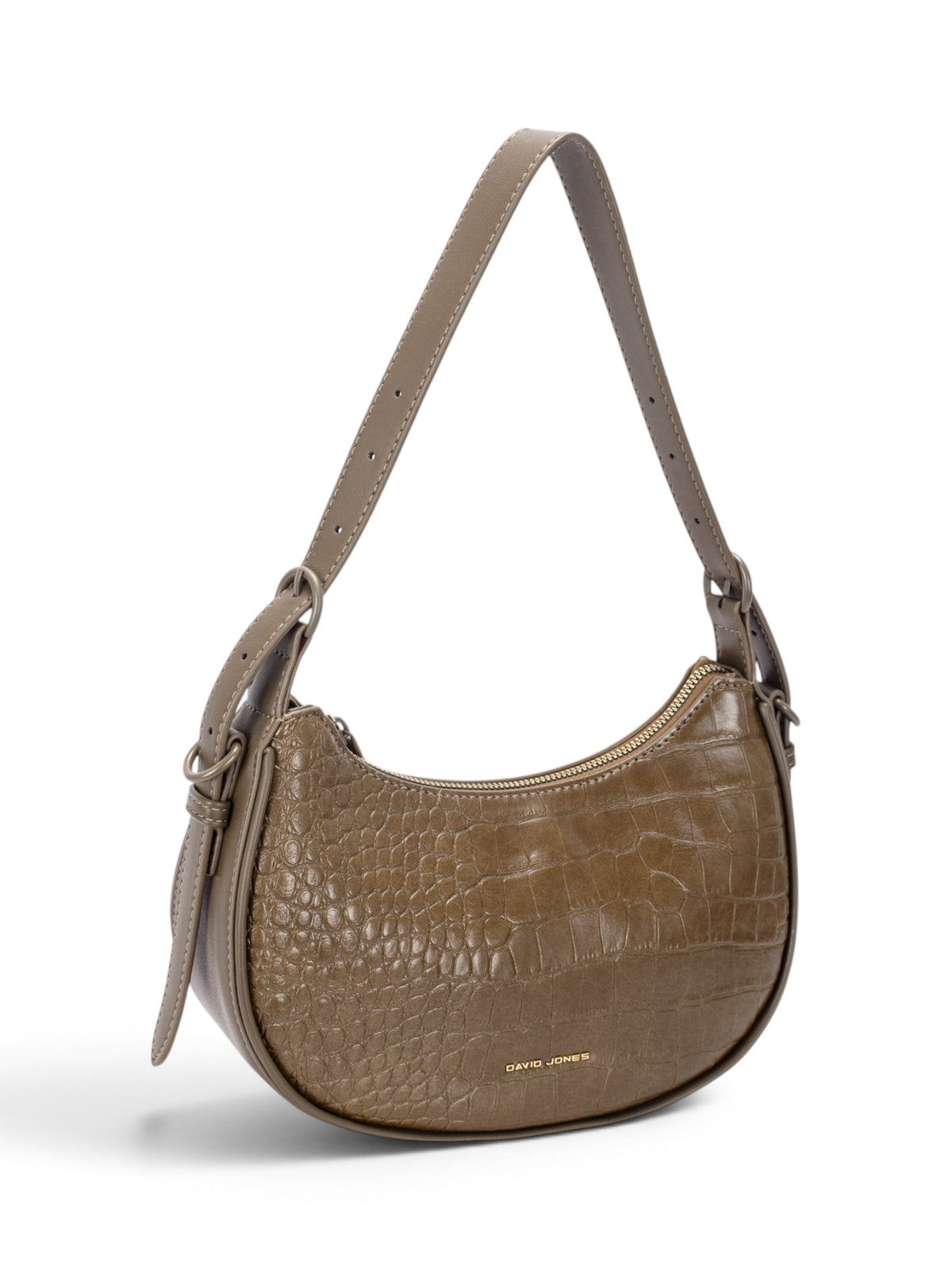 Sac une anse femme David Jones CM8314-1 gris – vue 2