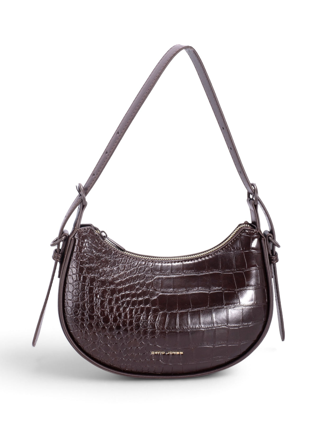 Sac une anse femme David Jones CM8314-1 marron – vue 1