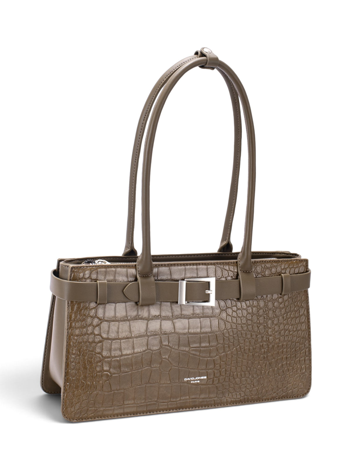 Sac une anse femme David Jones CM8604 gris – vue 2