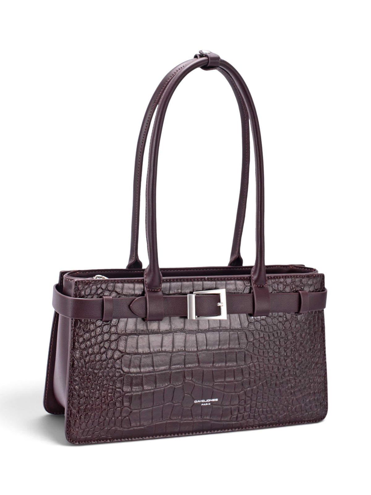 Sac une anse femme David Jones CM8604 marron – vue 1