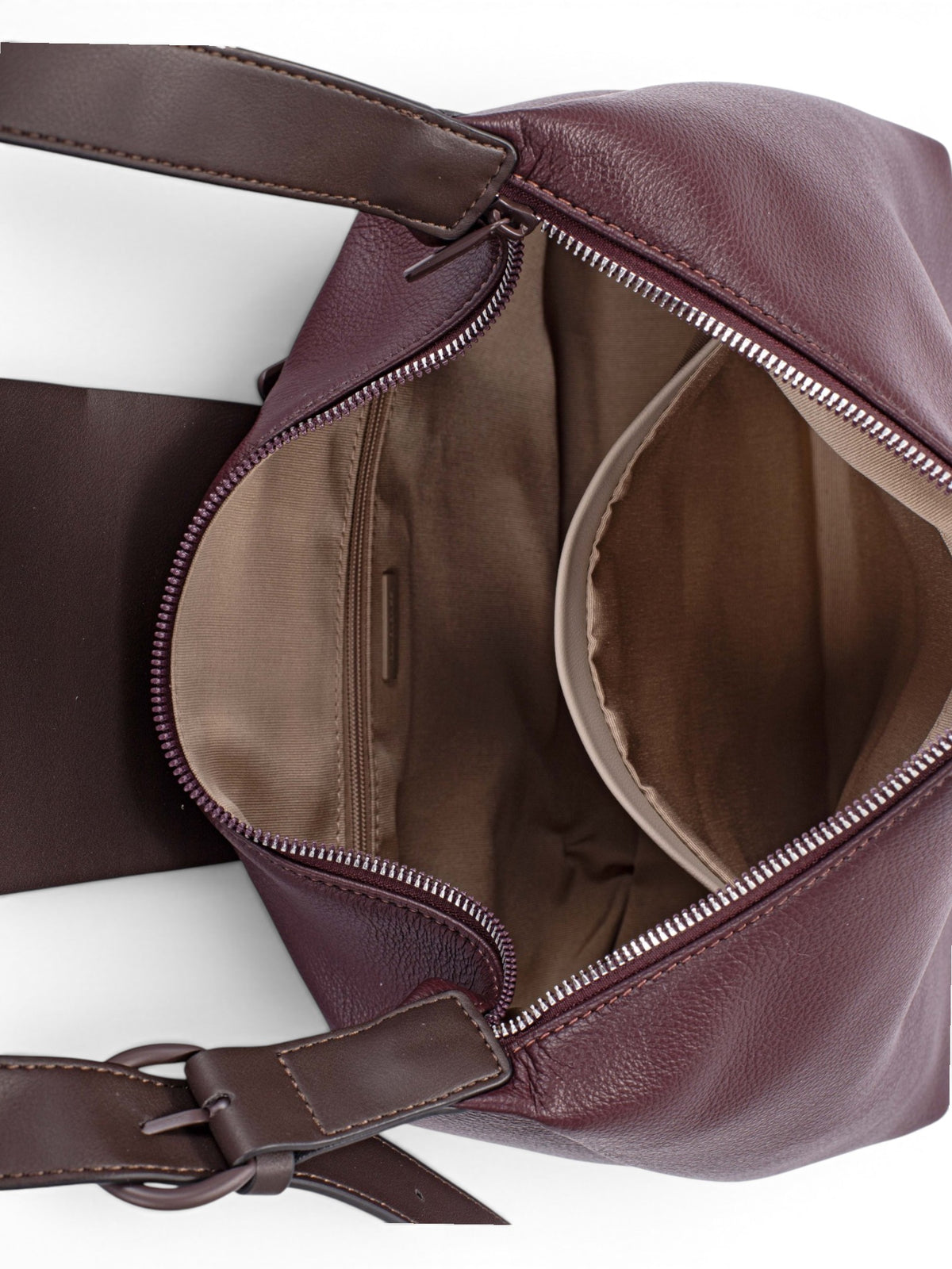 Sac une anse femme David Jones CM8641 bordeaux – vue 5