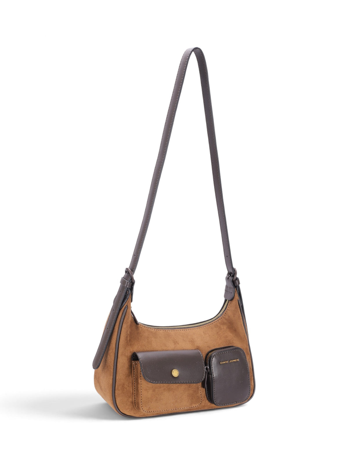 Sac une anse femme David Jones CM8657 camel – vue 3