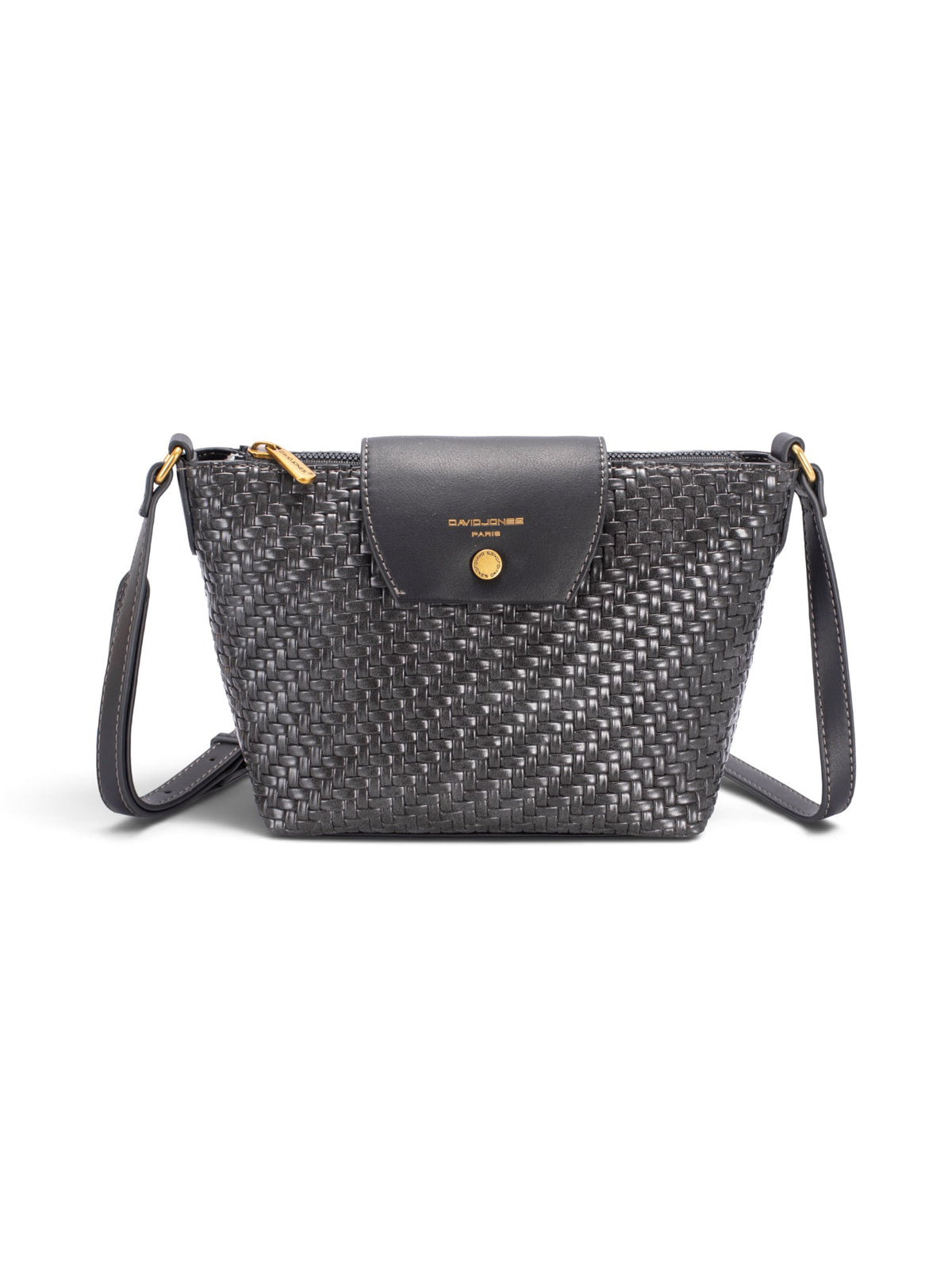 Sac une anse femme David Jones CM8659 noir – vue 1