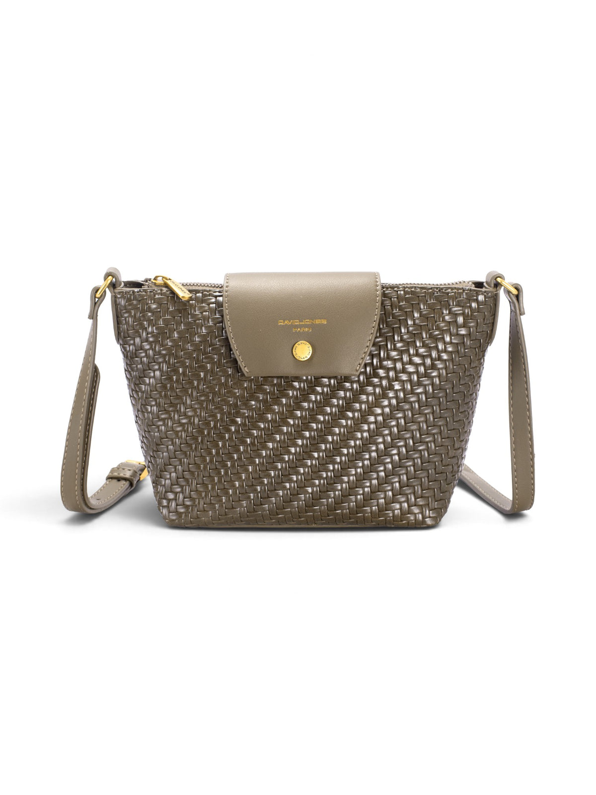 Sac une anse femme David Jones CM8659 gris – vue 1