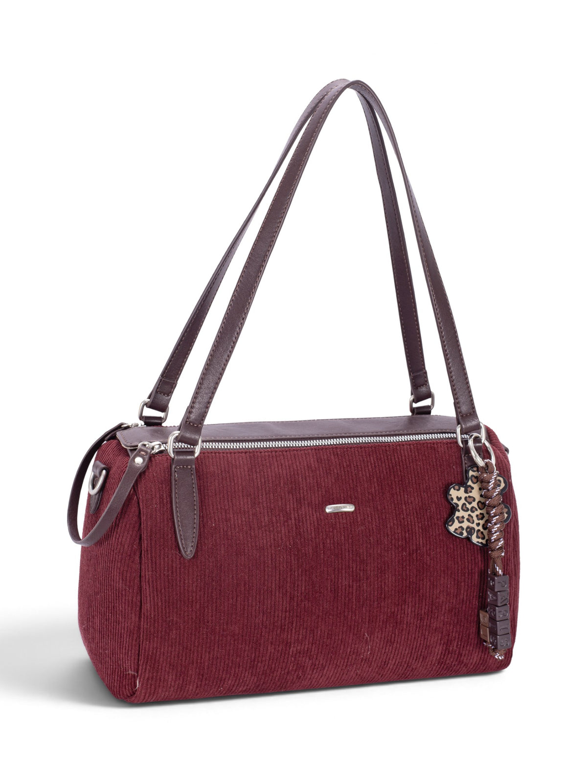 Sac une anse femme David Jones CM8687 bordeaux – vue 3