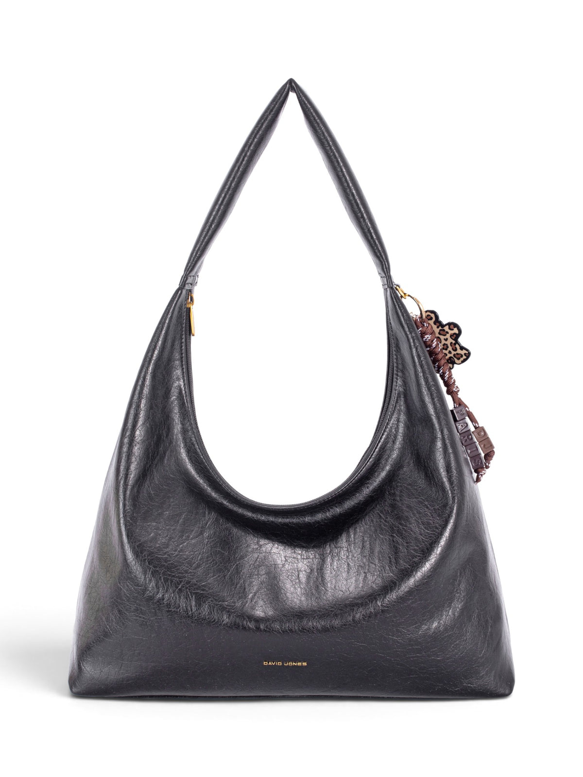 Sac une anse femme David Jones CM8691 noir – vue 1