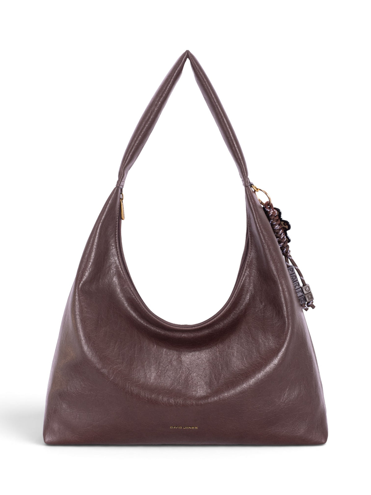 Sac une anse femme David Jones CM8691 marron – vue 2