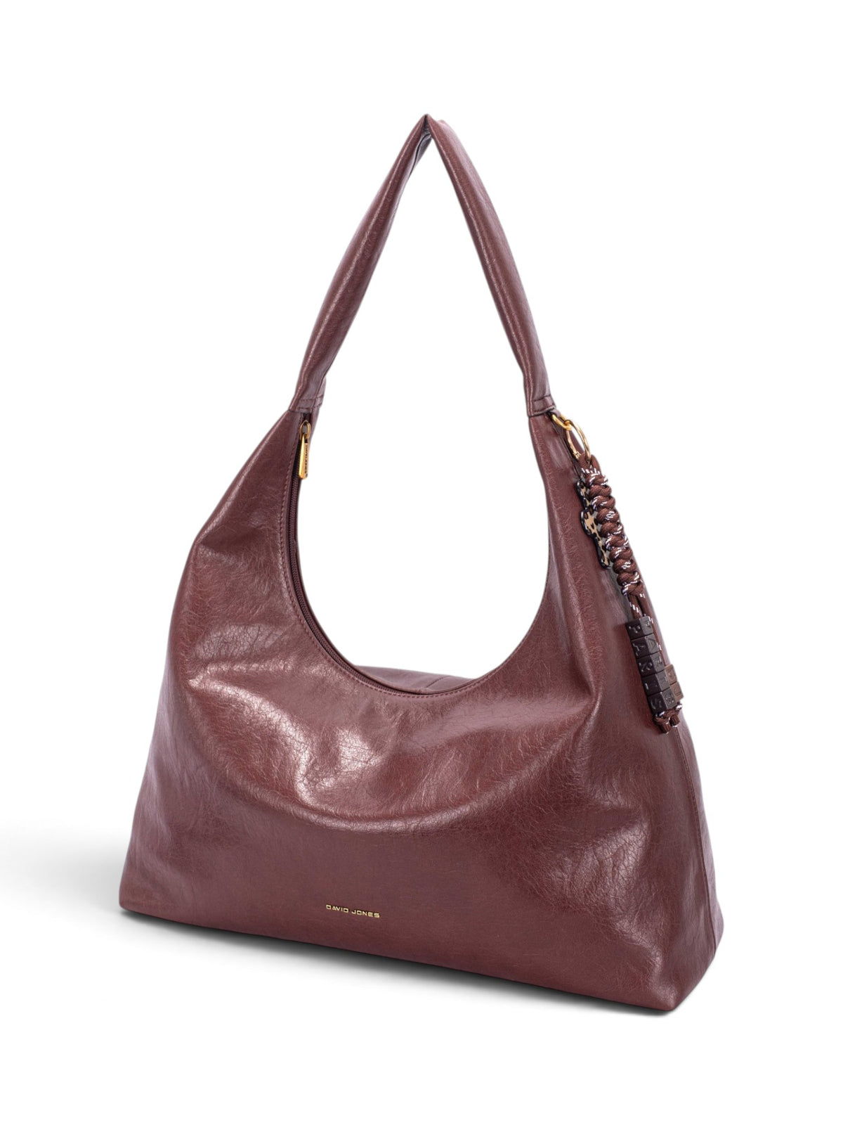 Sac une anse femme David Jones CM8691 bordeaux – vue 2