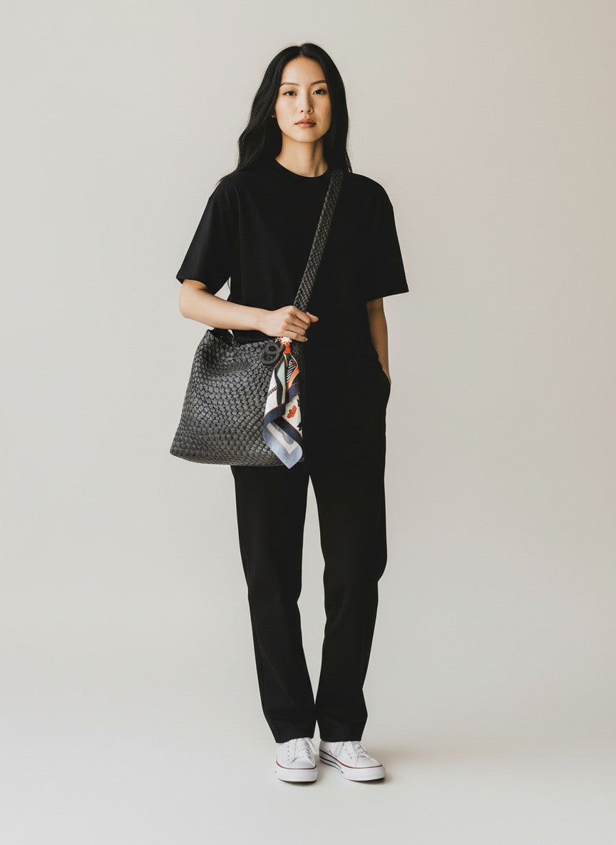 Sac une anse femme David Jones CM8275-1 noir – vue 1