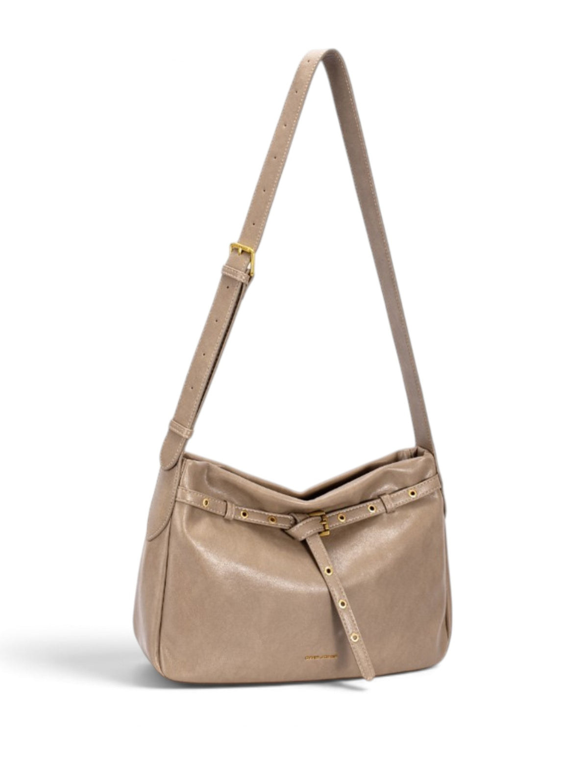 Sac bandoulière femme David Jones CM7804 taupe – vue 1