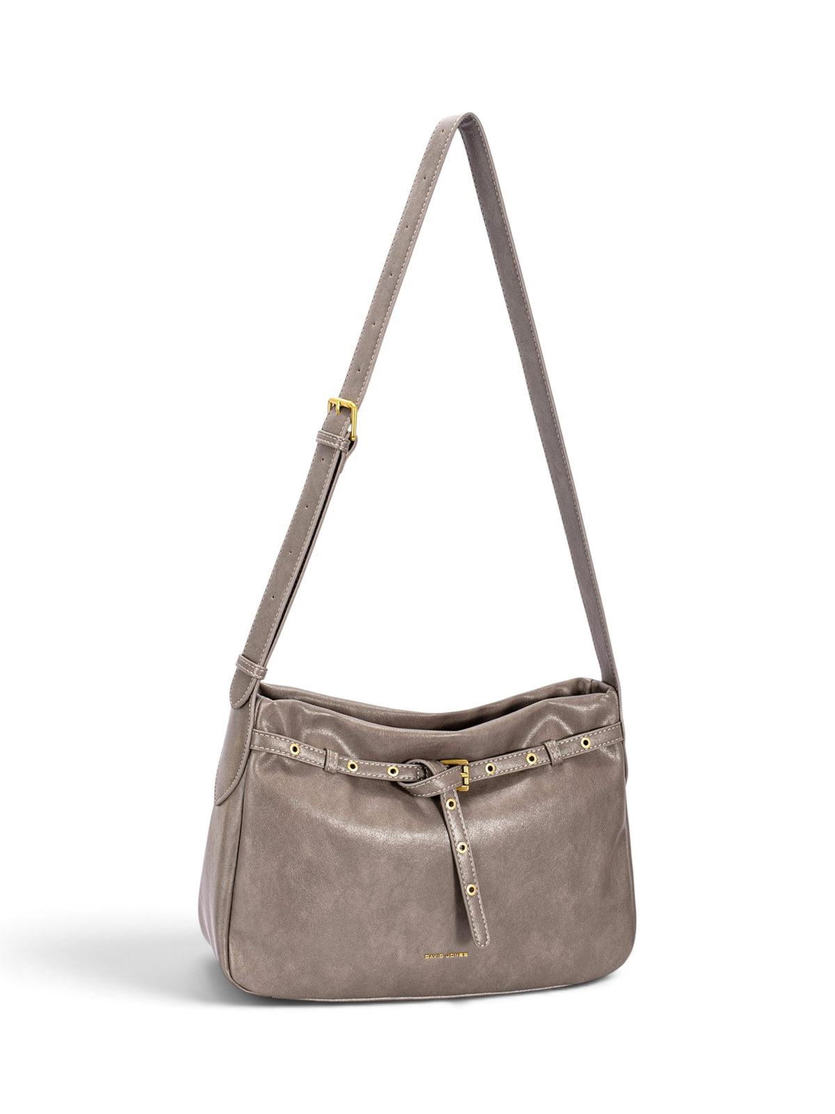 Sac bandoulière femme David Jones CM7804 marron – vue 1