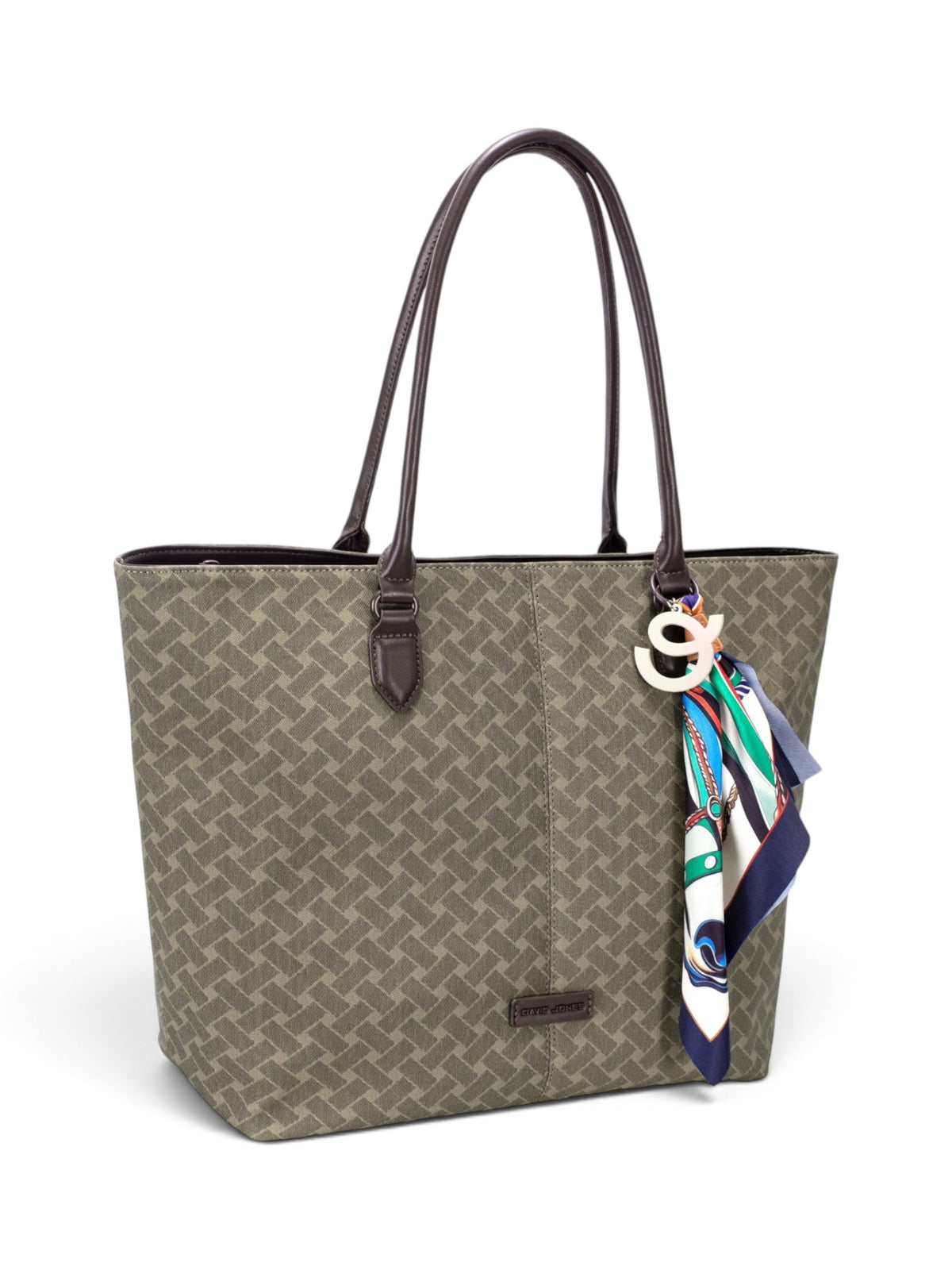 Sac une anse femme David Jones CM8577 gris – vue 2