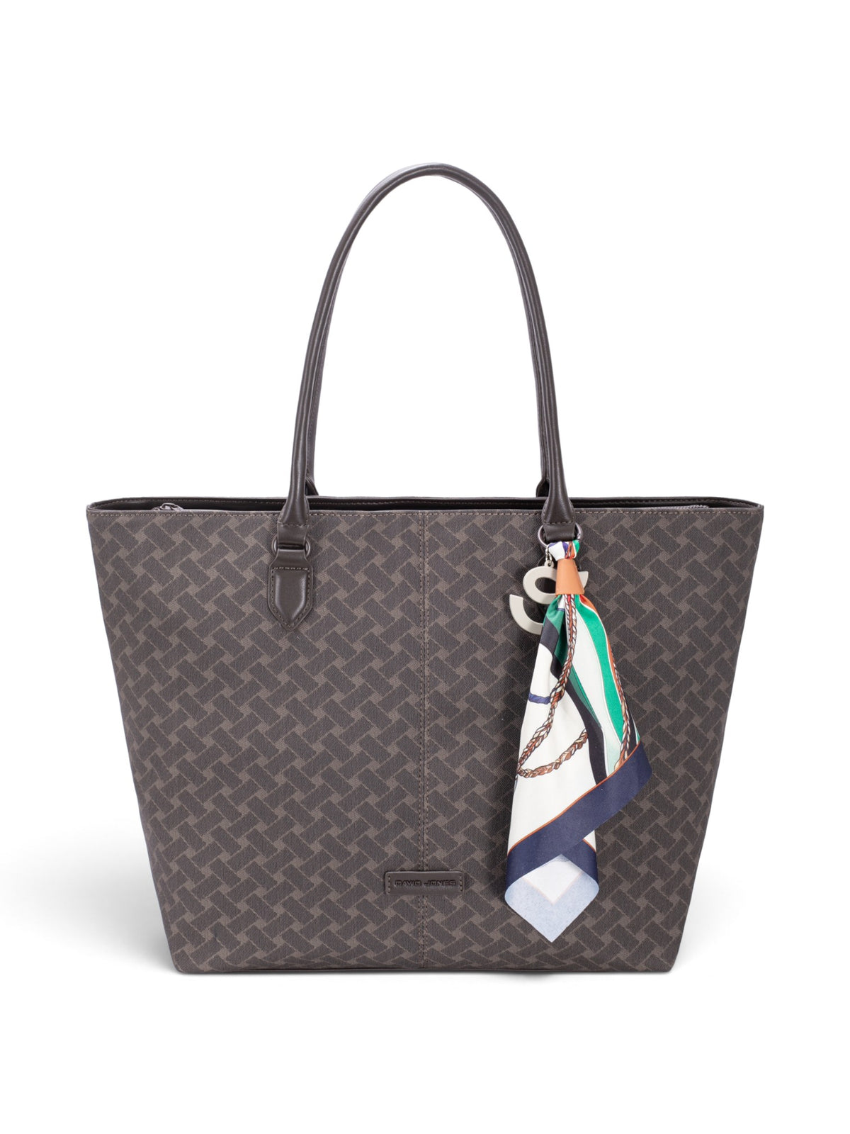 Sac une anse femme David Jones CM8577 marron – vue 1