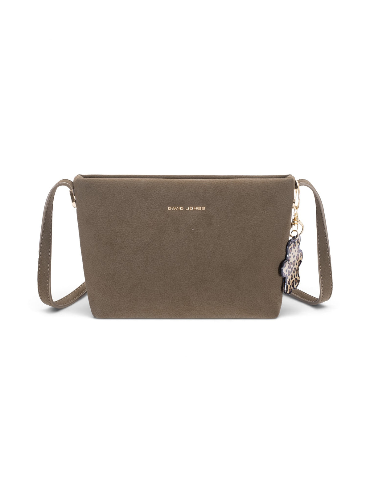 Sac bandoulière femme David Jones CM8445-1 gris – vue 1