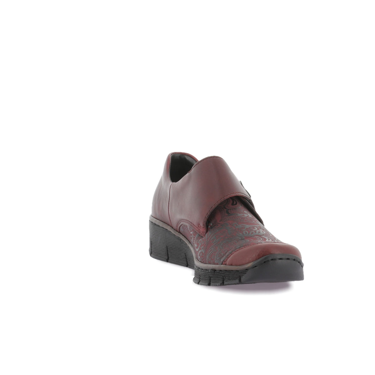 Trotteurs femme Rieker 537C0-35 bordeaux – vue 9
