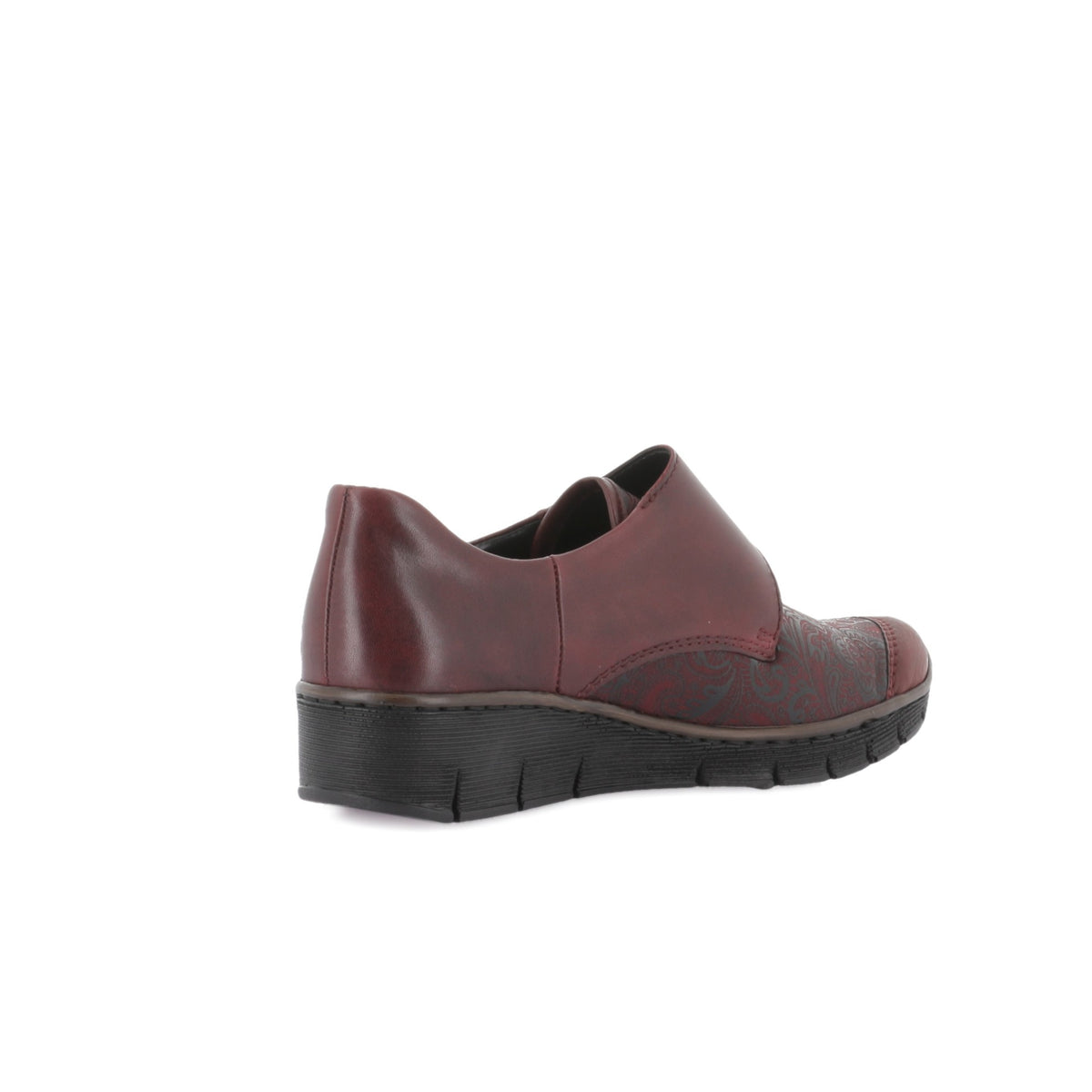 Trotteurs femme Rieker 537C0-35 bordeaux – vue 10