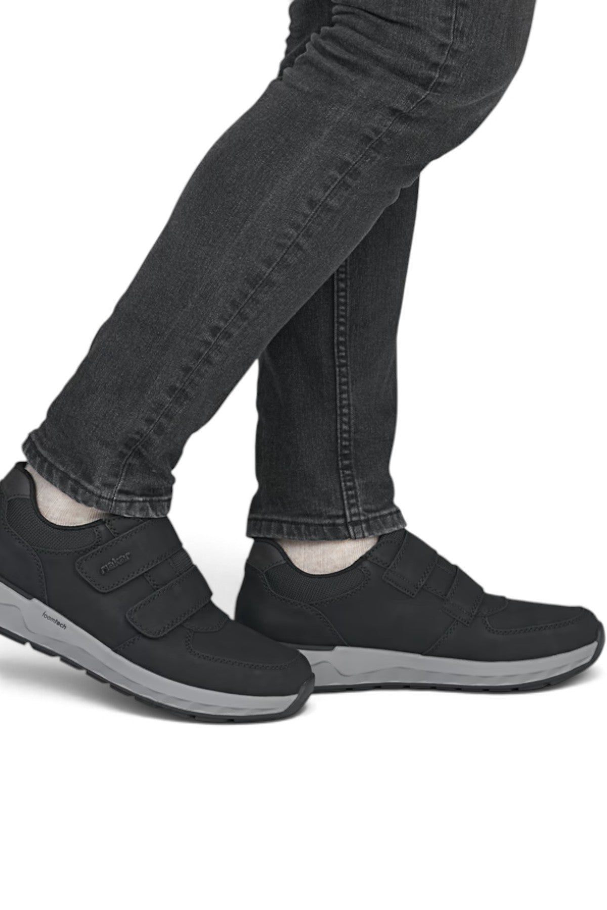 Baskets homme Rieker 11552-00 noir – vue 1