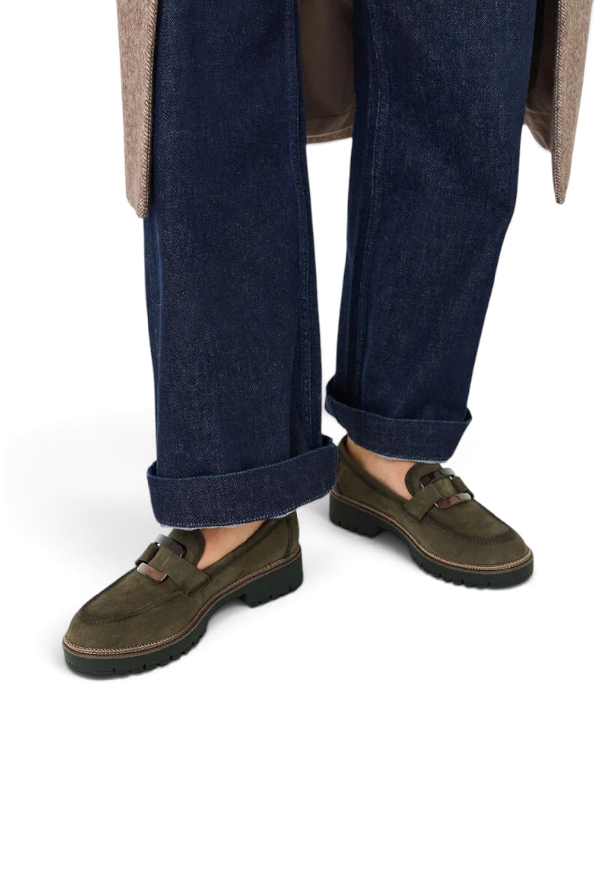 Mocassins bateaux femme Tamaris 24722 kaki – vue 1